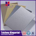 Alucoworld durable home decoration material outdoor use pvdf coated anodized aluminum composite panel